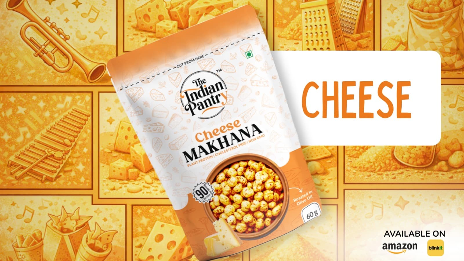 Peri Peri Masala Makhana banner