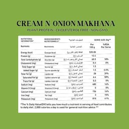 Cream N Onion Makhana detail