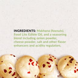 Cream N Onion Makhana serving