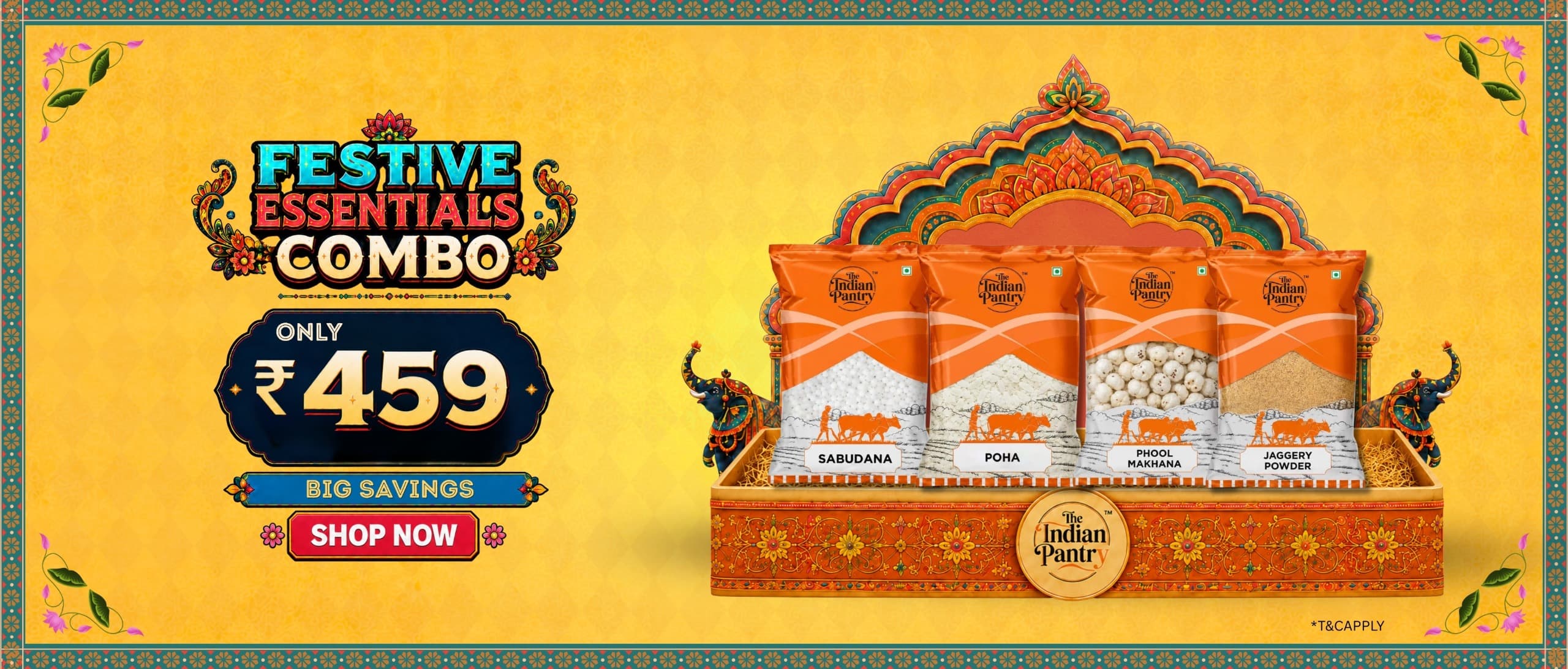 Festive Essentials Combo banner